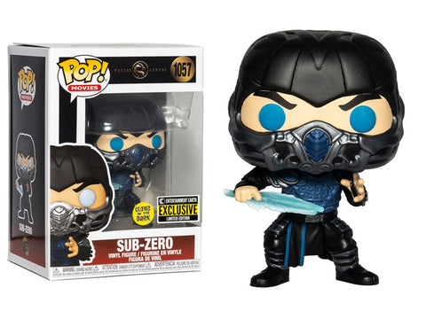 Funko Pop! Movies 1057 Mortal Kombat Sub-Zero (Glow in the Dark)