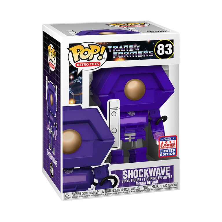 Funko Pop! Vinyl Transformers 83 Shockwave (Exclusive)