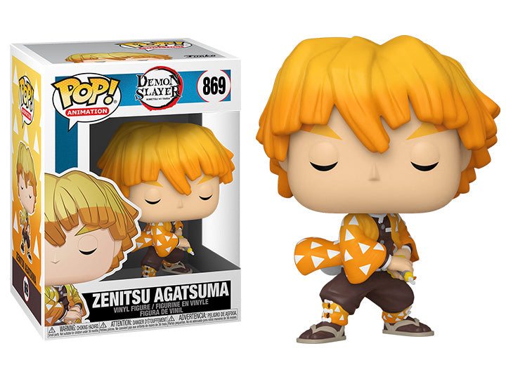 Funko Pop! Animation 869 Demon Slayer Zenitsu Agatsuma –