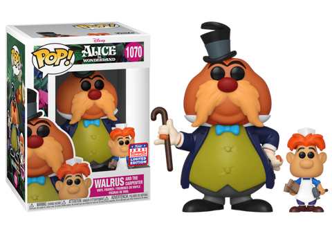 Funko Pop! Vinyl Disney's Alice In Wonderland 1070 Walrus and the Carpenter