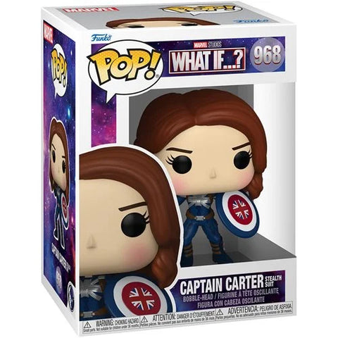 Funko Pop! Vinyl Marvel 968 What If? Captain Carter (Stealth Suit)
