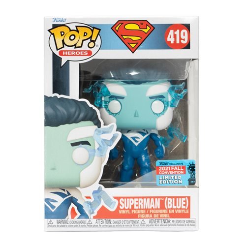 Funko Pop! Vinyl DC Comics 419 Superman Blue