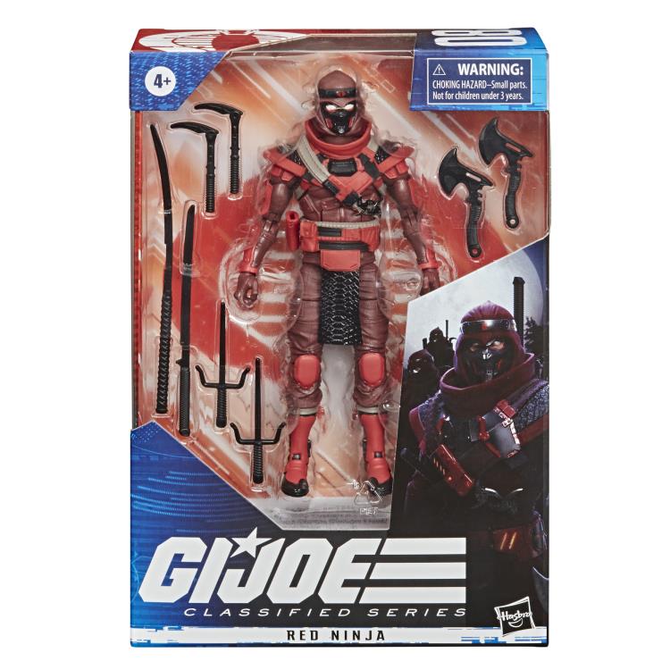 Hasbro GI Joe Classified 08 Red Ninja