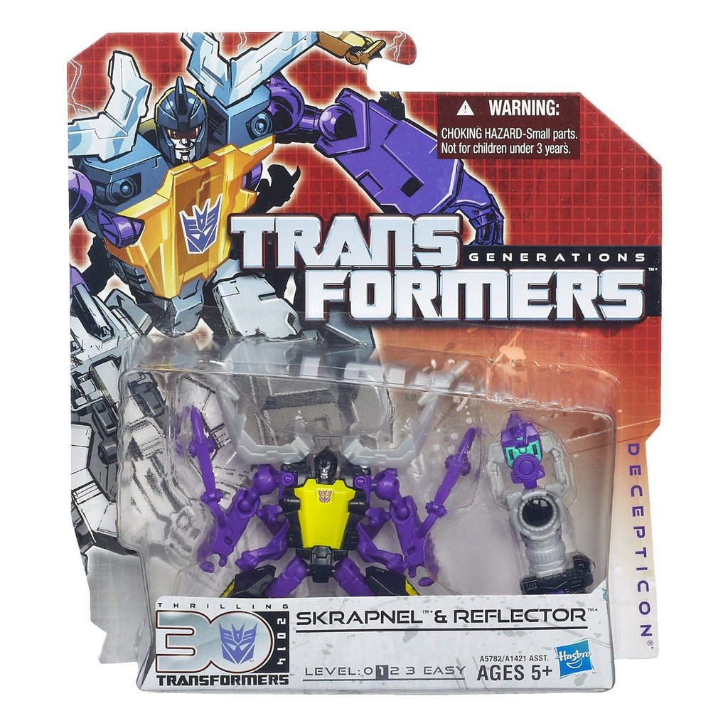Transformers Generations Skrapnel and Reflector (TFVAAV9)