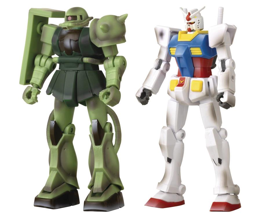 Gundam Infinity RX-78-2 and MS-06F 2 pack (exclusive)