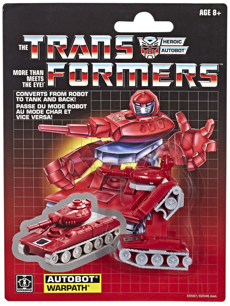 Hasbro Generation 1 Reissue Warpath