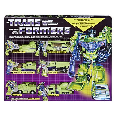 Transformers Generation 1 reissue Devastator