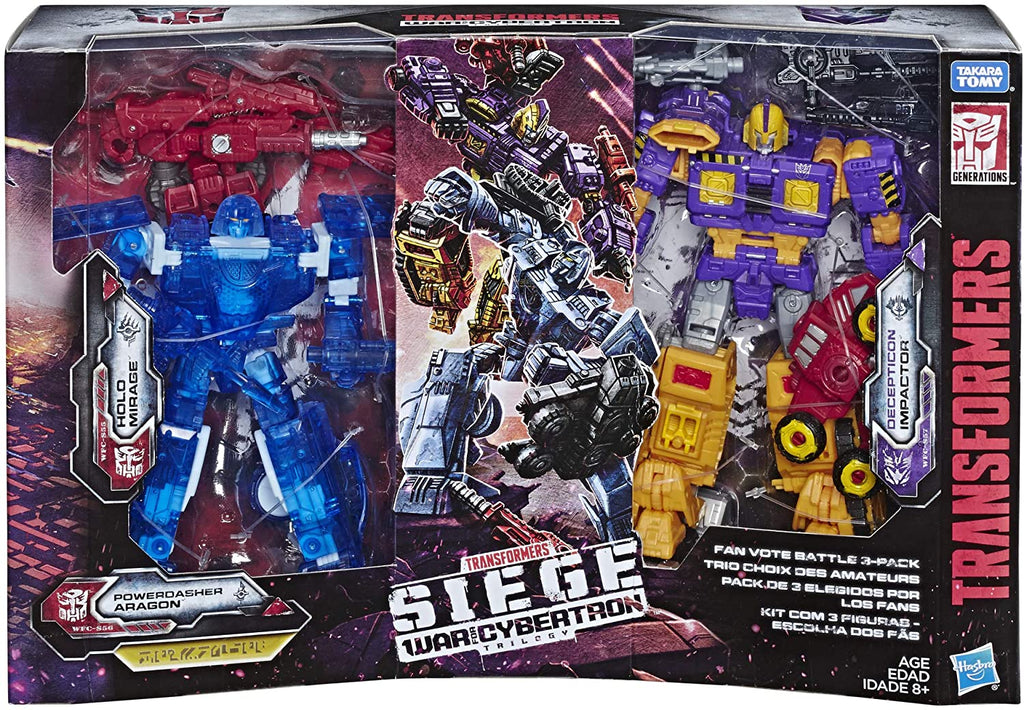 Hasbro Siege Fan Vote 3 Pack