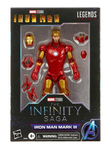 Marvel Legends Infinity Saga Iron Man Mark 3