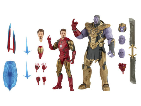 Marvel Legends Infinity Saga Iron Man vs Thanos