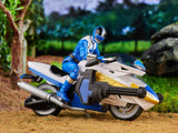 Power Rangers Lightning Collection Time Force Blue Ranger and Vector Cycle