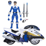 Power Rangers Lightning Collection Time Force Blue Ranger and Vector Cycle