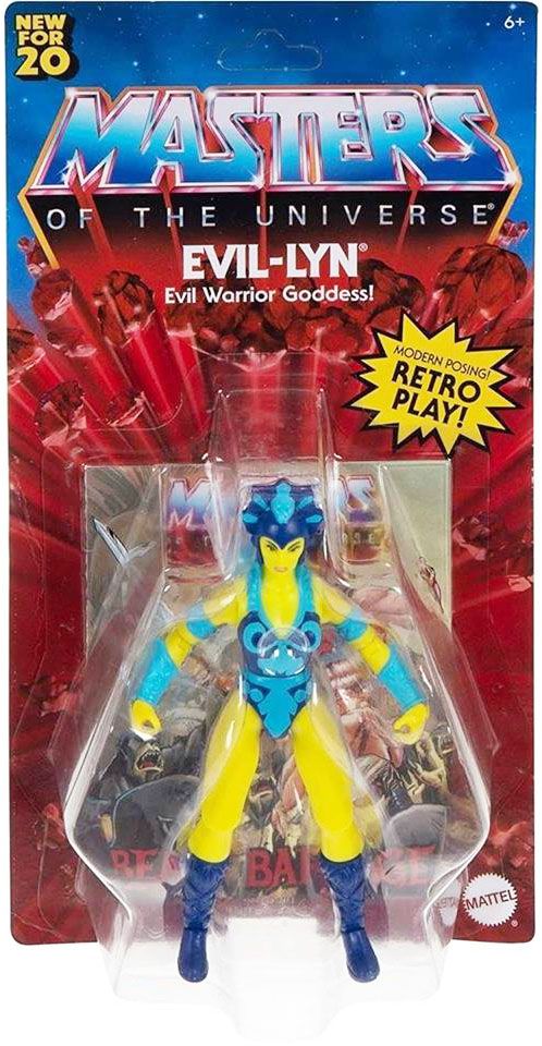 Masters of the Universe Origins Evil-Lyn (yellow skin version)