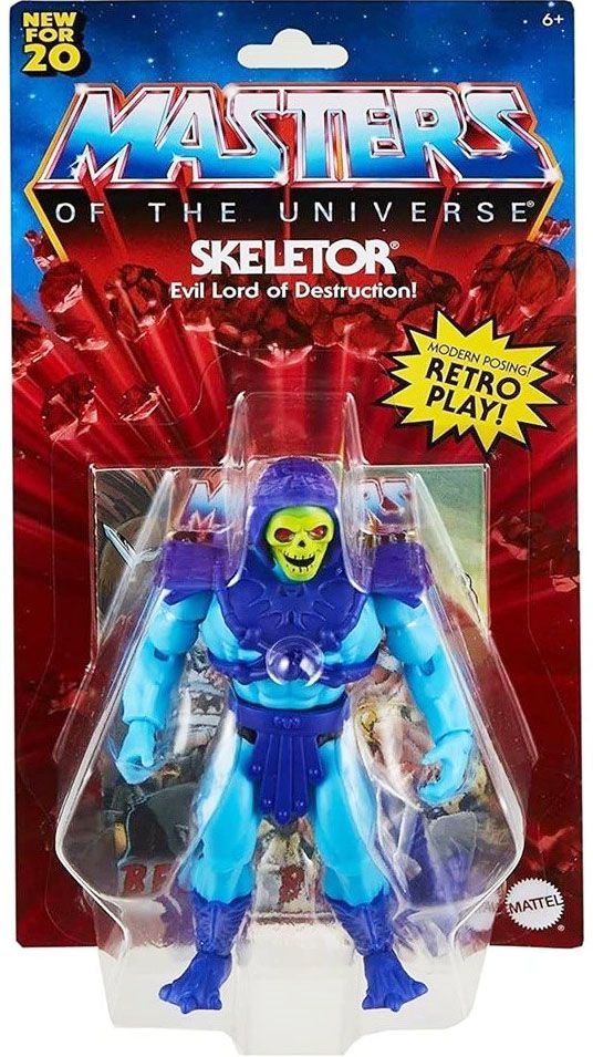 Masters of the Universe Origins Skeletor (open mouth)