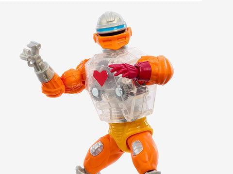 Masters of the Universe Origins Roboto (orange variant)