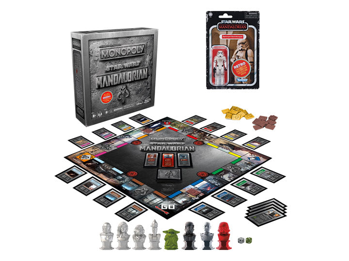 Mandalorian Monopoly Special Edition with Exclusive Figure