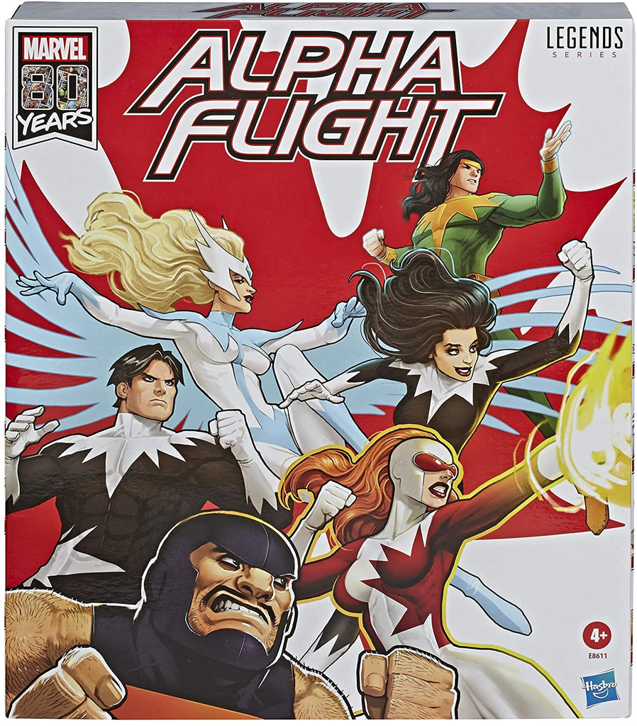 Marvel Legends Alpha Flight 6 pack