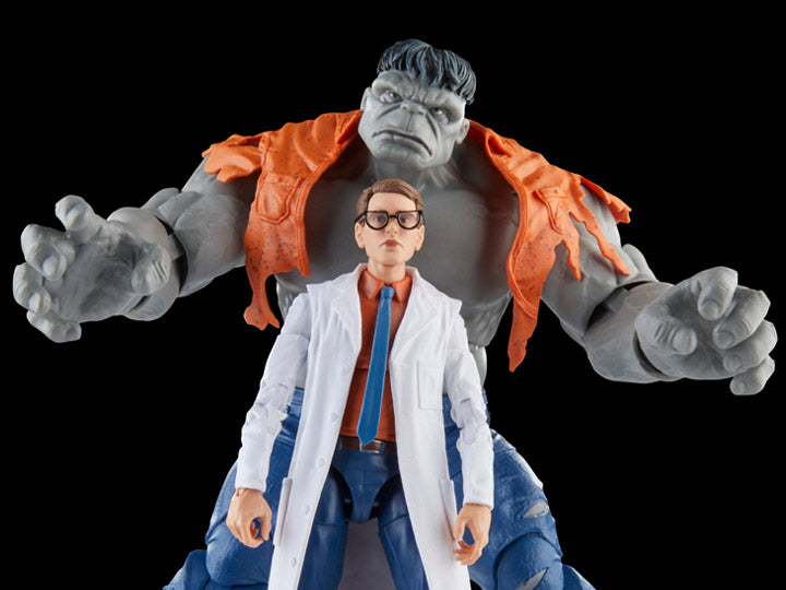 Marvel Legends Avengers 60th Anniversary Incredible Hulk and Dr. Bruce Banner 2 pack