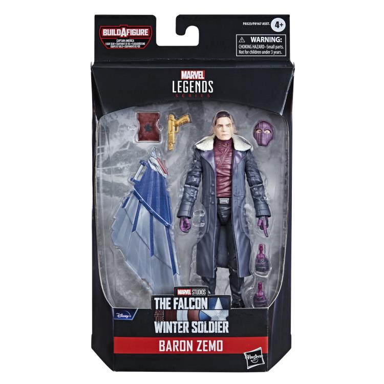 Marvel Legends Baron Zemo (Captain America Flight Gear BAF)