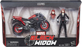 Marvel Legends Black Widow with motorcycle