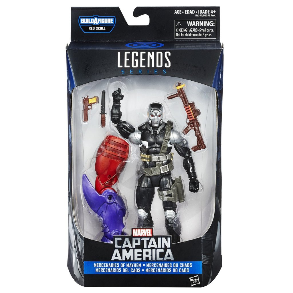 Marvel Legends Demolition Man (Red Skull BAF)