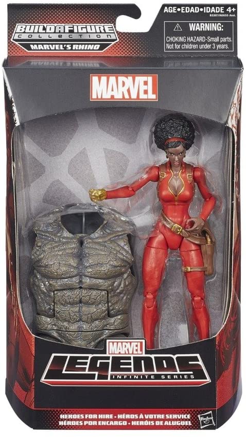 Marvel Legends Misty Knight (Rhino BAF)