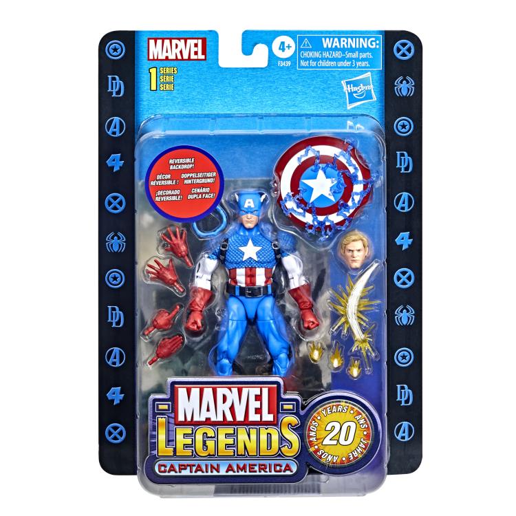 Marvel Legends Retro 20th Anniversary Captain America