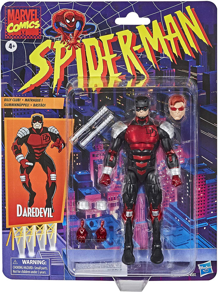 Marvel Legends Spiderman Retro Wave Daredevil