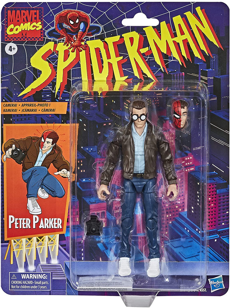 Marvel Legends Spiderman Retro Peter Parker