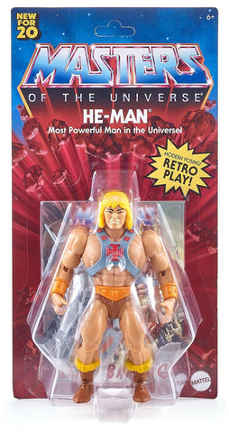 Masters of the Universe Origins He-Man (long hair variant)