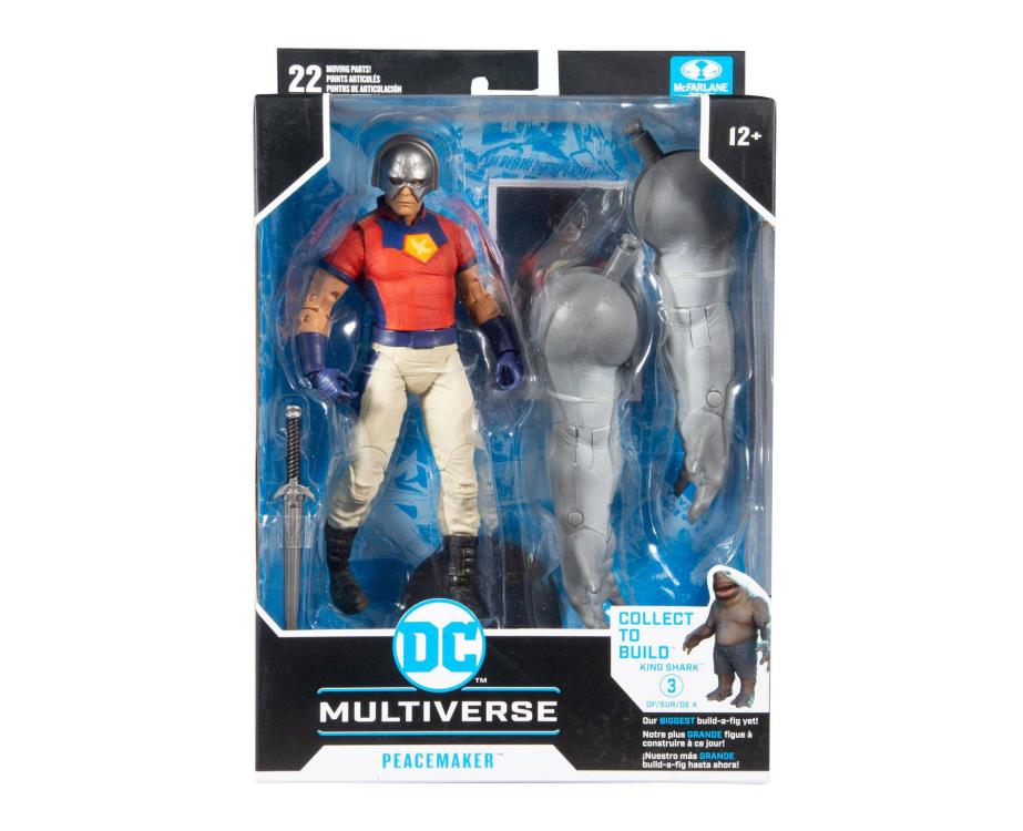 DC Multiverse Peacemaker (Suicide Squad) (King Shark BAF)