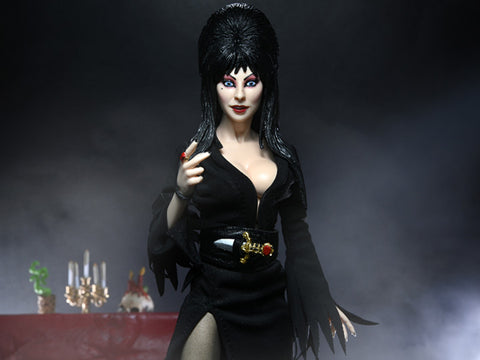 NECA Elvira, Mistress of the Dark clothed figure
