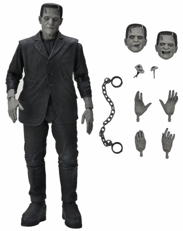 NECA Ultimate Universal Monsters Frankenstein Black and White