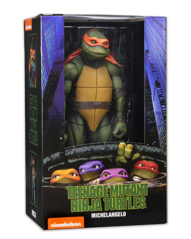 NECA TMNT 1990 movie 1/4 scale Michelangelo