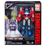Transformers Titans Return Voyager Class Diac and Optimus Prime