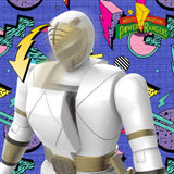 Mighty Morphin Power Rangers Retro Morphin White Ranger