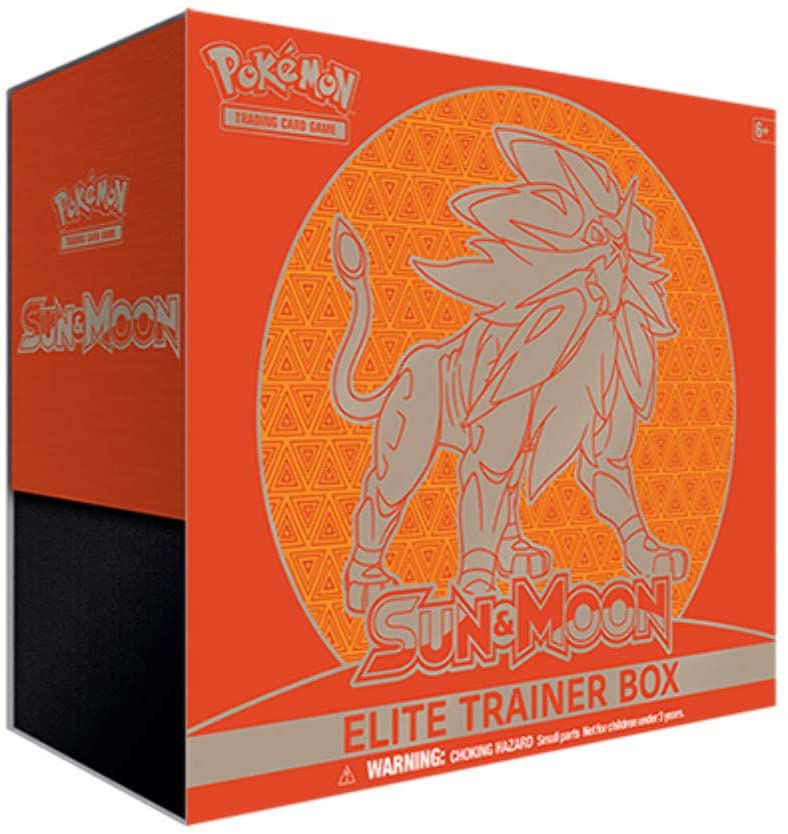 Pokemon Sun and Moon Elite Trainer Box Solgaleo
