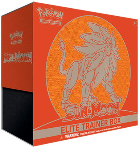 Pokemon Sun and Moon Elite Trainer Box Solgaleo