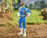 Power Rangers Lightning Collection In Space Blue Ranger with Galaxy Glider