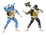 Power Rangers X Teenage Mutant Ninja Turtles Lightning Collection Donatello Black Ranger/Leonardo Blue Ranger