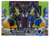 Power Rangers X Teenage Mutant Ninja Turtles Lightning Collection Donatello Black Ranger/Leonardo Blue Ranger