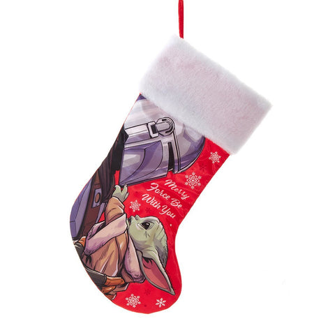 Star Wars The Mandalorian and Child 19 inch Stocking