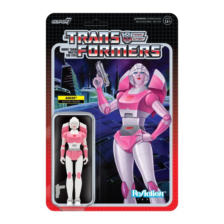Transformers Super7 ReAction Arcee