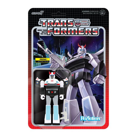 Transformers Super7 ReAction Prowl