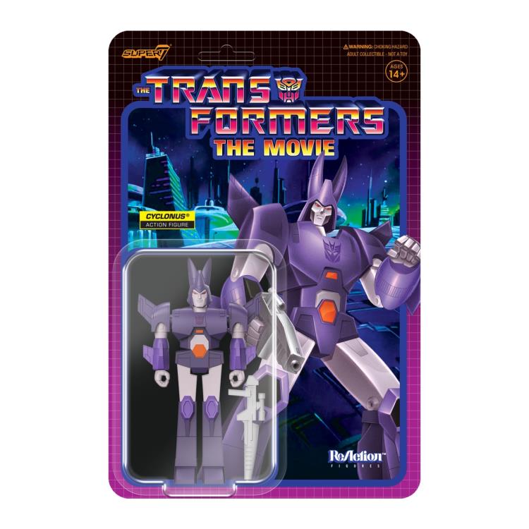 Super7 ReAction Transformers Cyclonus