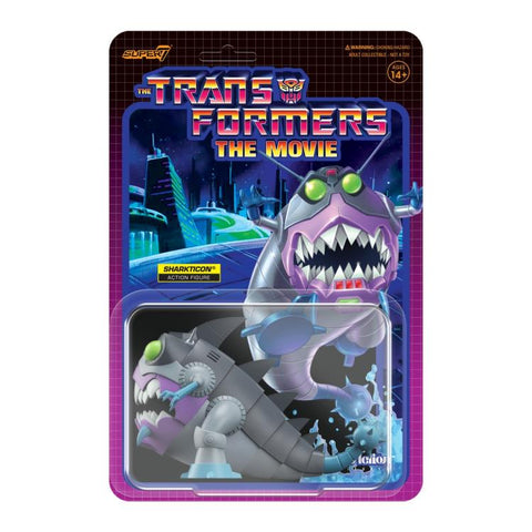 Super7 ReAction Transformers Sharkticon