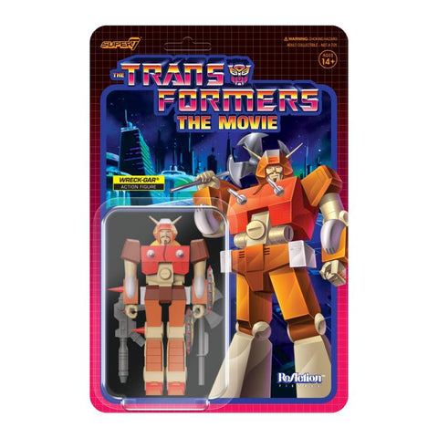 Super7 ReAction Transformers Wreck-Gar