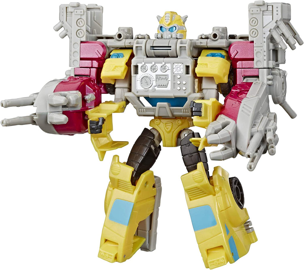 Transformers Cyberverse Spark Armor Bumblebee and Ocean Storm