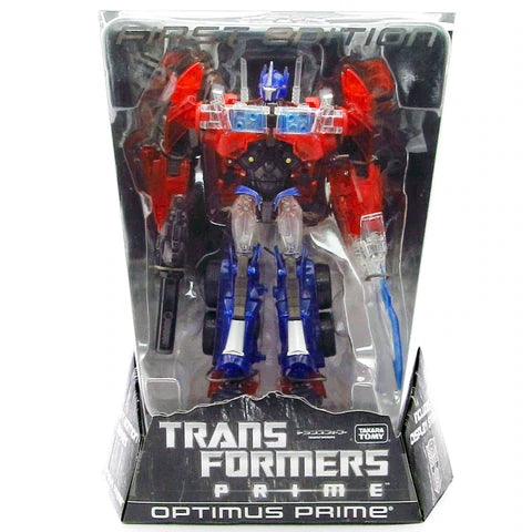 Transformers: Prime First Edition Shining Optimus Prime (Exclusive Clear) (TFVACP2)