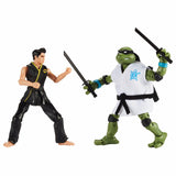 TMNT vs Cobra Kai 2 pack Leonardo vs Miguel Diaz